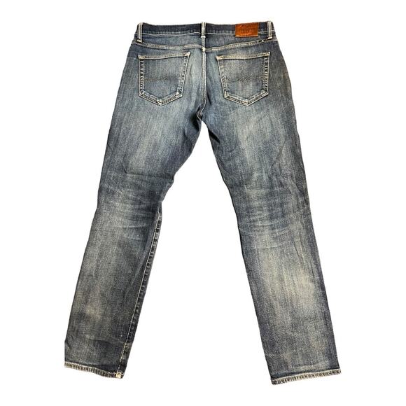 Lucky Brand Men’s Jeans 121 Slim 33 x 30 Holey Distressed Grunge Pants - Picture 7 of 9